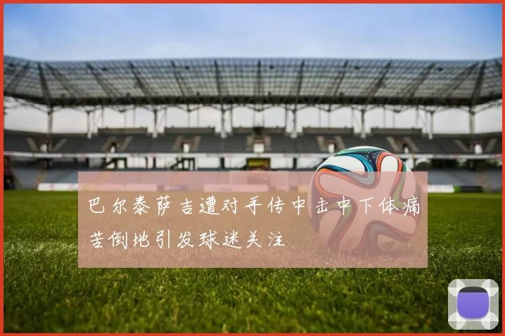 巴尔泰萨吉遭对手传中击中下体痛苦倒地引发球迷关注